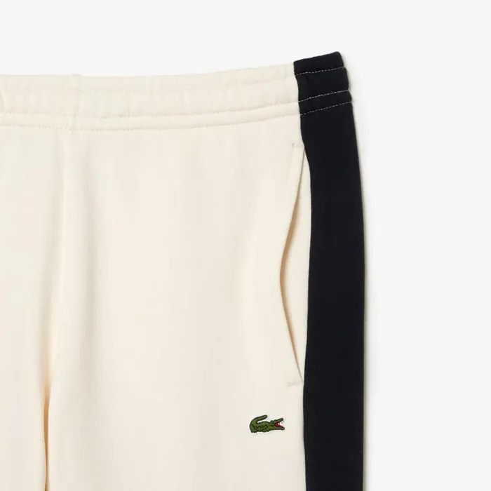 Matching Sets Men Lacoste Men039s Regular Fit Colorblock Joggers White Brown Navy Blue Ri2