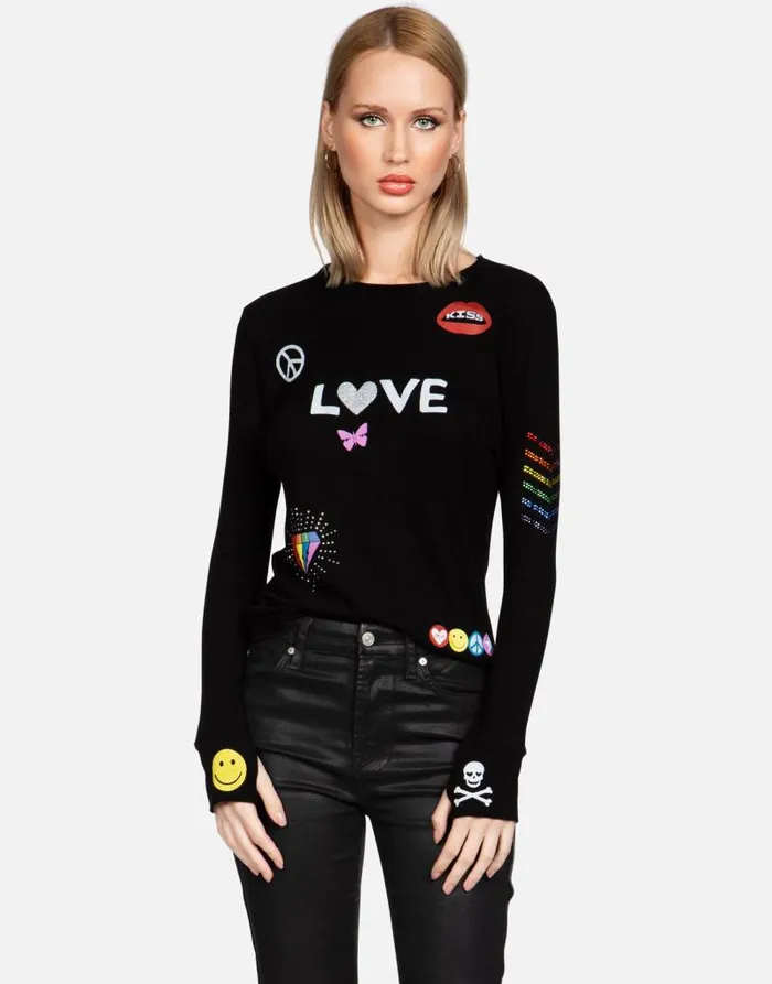 McKinley 1 Love Black Women Lauren Moshi Long Sleeve