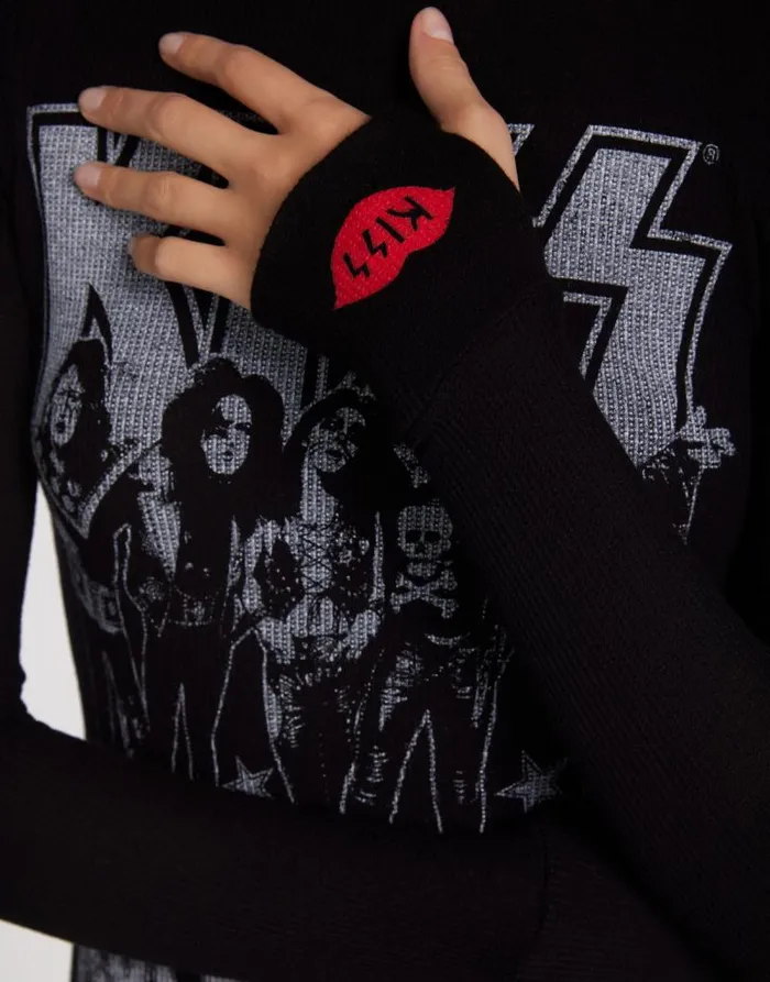 McKinley KISS Let Me Go Black Women Lauren Moshi Long Sleeve