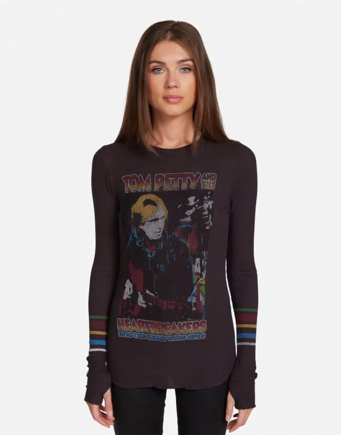 McKinley Tom Petty Rock N Roll Onyx Women Lauren Moshi Long Sleeve
