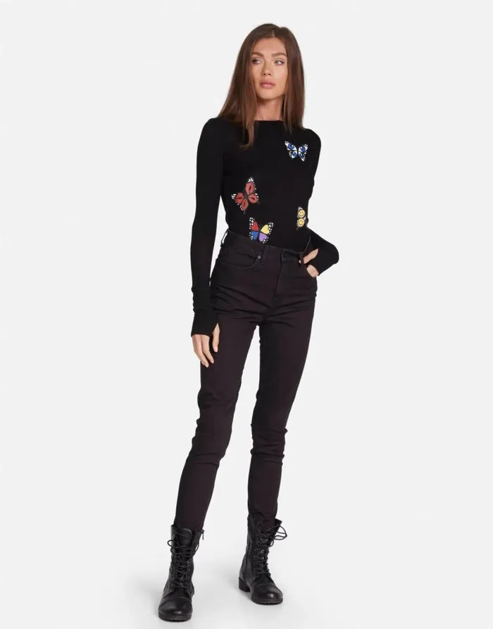 McKinley X Butterfly Black Women Lauren Moshi Long Sleeve