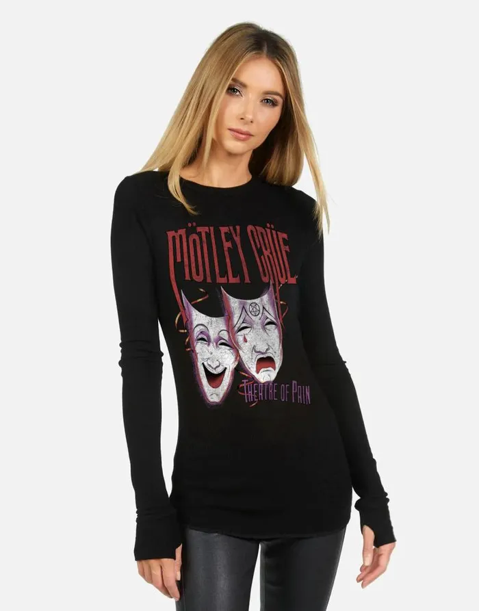 McKinley X Mtley Cre Theater Black Women Lauren Moshi Long Sleeve