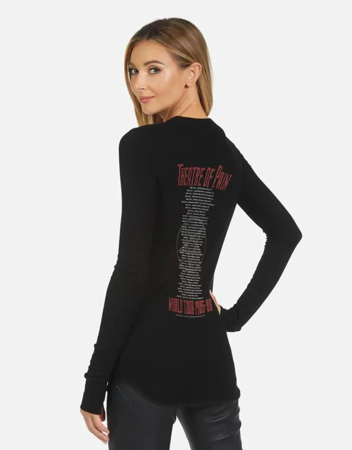 McKinley X Mtley Cre Theater Black Women Lauren Moshi Long Sleeve