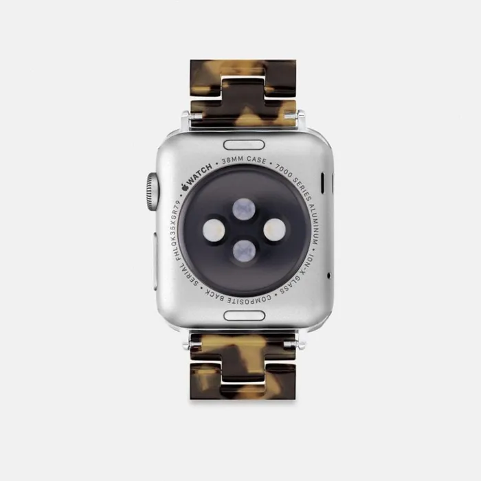 Men Apple Watch Strap 38 Mm 40 Mm And 41 Mm Signature Tortoise Coach Watches