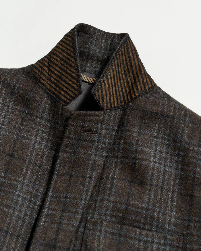 Men Archie Jacket Dark Brown Billy Reid Suiting
