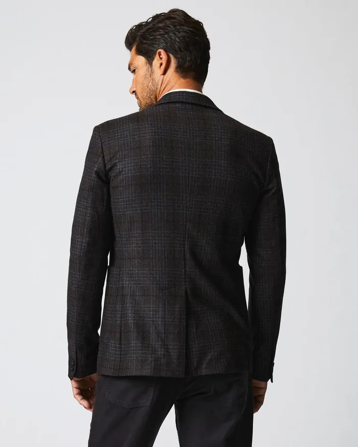 Men Archie Jacket Dark Brown Billy Reid Suiting