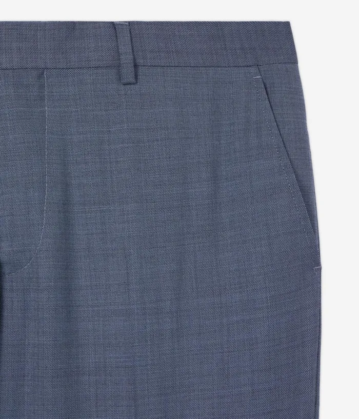 Men Blazers and Suits THE KOOPLES Light Blue Wool Suit Trousers