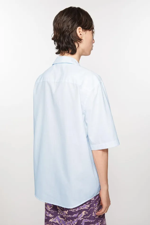Men Buttonup Shirt Light Blue Acne Studios Shirts