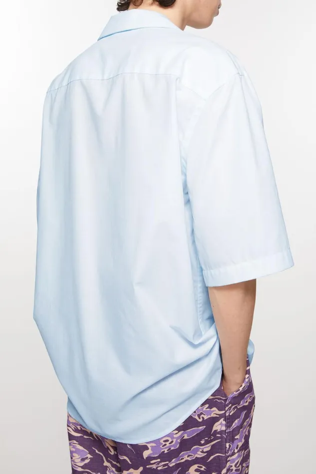 Men Buttonup Shirt Light Blue Acne Studios Shirts