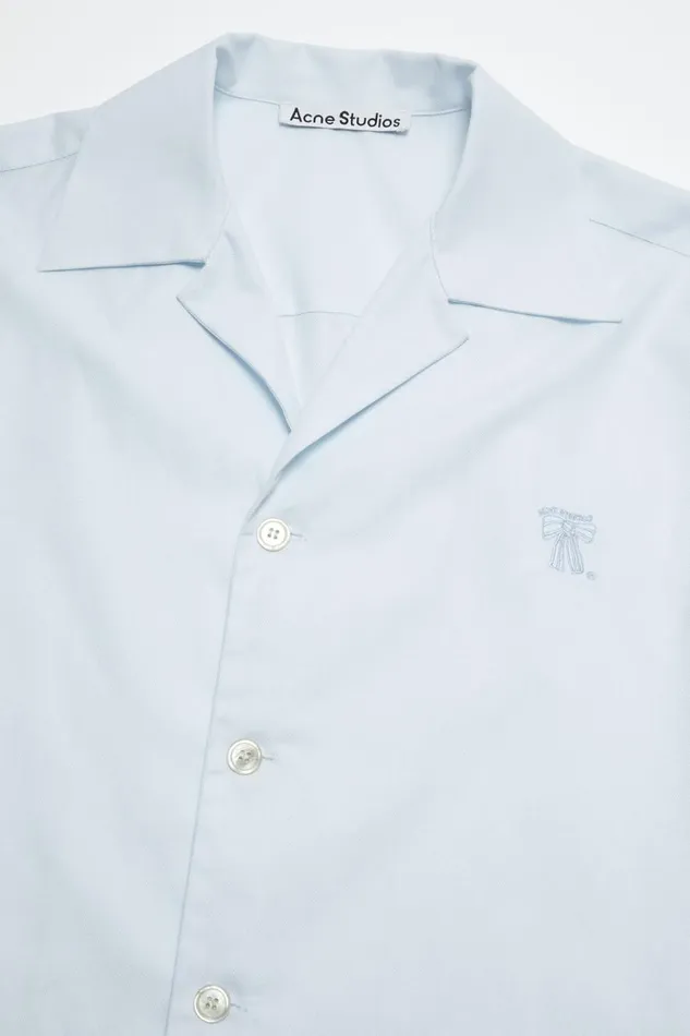 Men Buttonup Shirt Light Blue Acne Studios Shirts