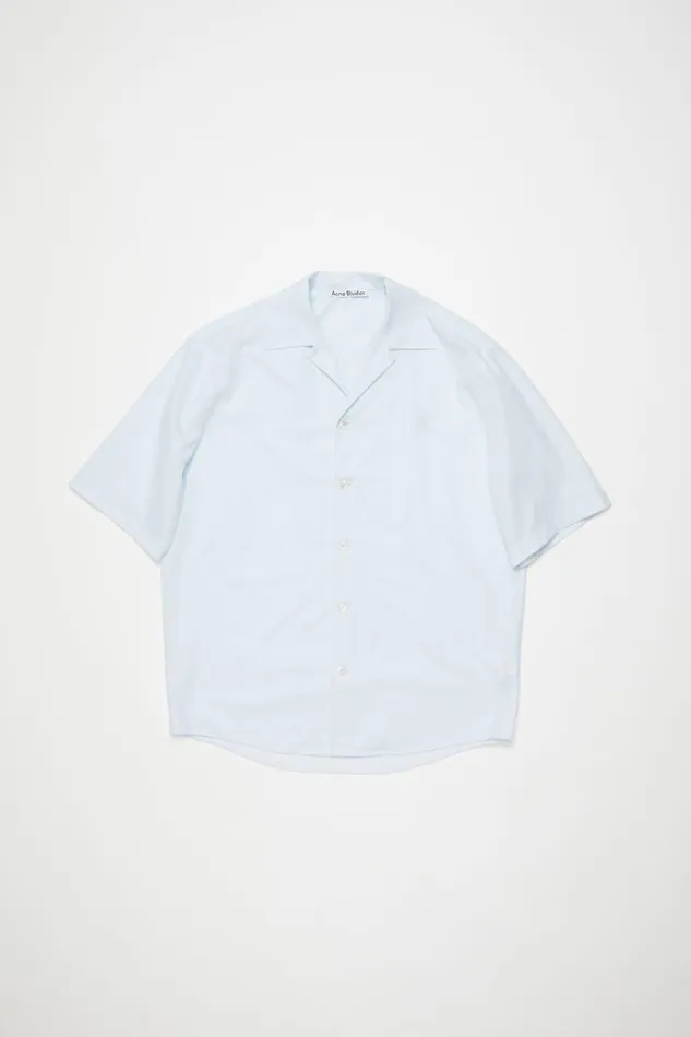 Men Buttonup Shirt Light Blue Acne Studios Shirts