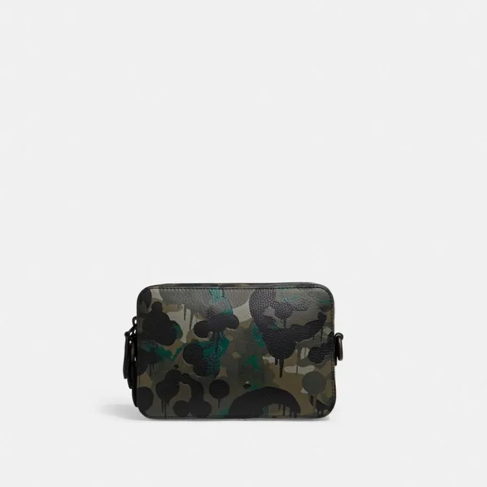 Men Charter Crossbody With Hybrid Pouch With Camo Print Greenblue Coach Messenger and Crossbody Men Charter Crossbody With Hybrid Pouch With Camo Print Greenblue Coach Messenger and Crossbody
