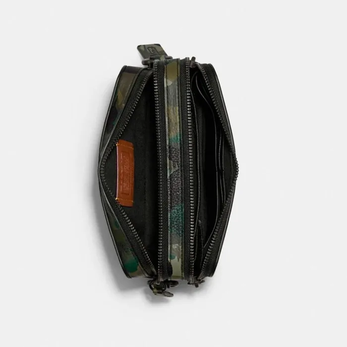 Men Charter Crossbody With Hybrid Pouch With Camo Print Greenblue Coach Messenger and Crossbody Men Charter Crossbody With Hybrid Pouch With Camo Print Greenblue Coach Messenger and Crossbody