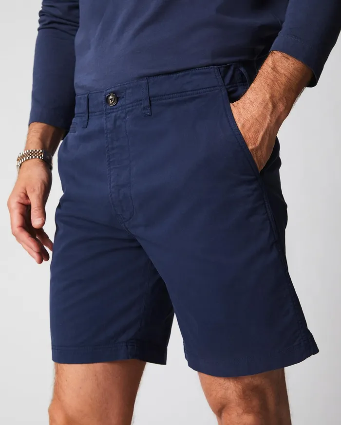 Men Chino Short Dress Blues Billy Reid Bottoms