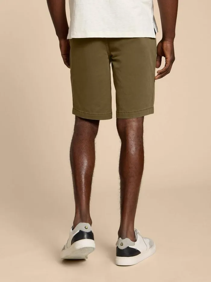 Men CHINOS White Stuff Sutton Organic Chino Short Dark Green Men CHINOS White Stuff Sutton Organic Chino Short Dark Green