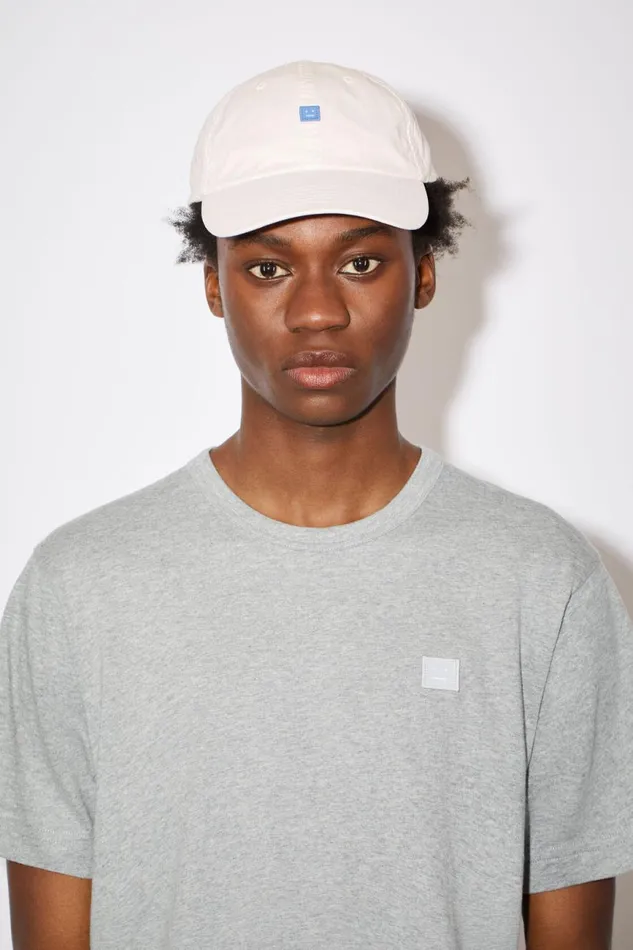 Men Crew Neck Tshirt 8211 Regular Fit Light Grey Melange Acne Studios Tshirts