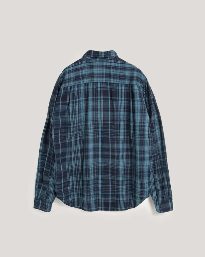 Men Curtis Shirt Indigo YMC Shirts