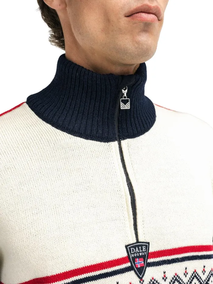 Men Dale Of Norway Halfzip Lahti Knit Sweater