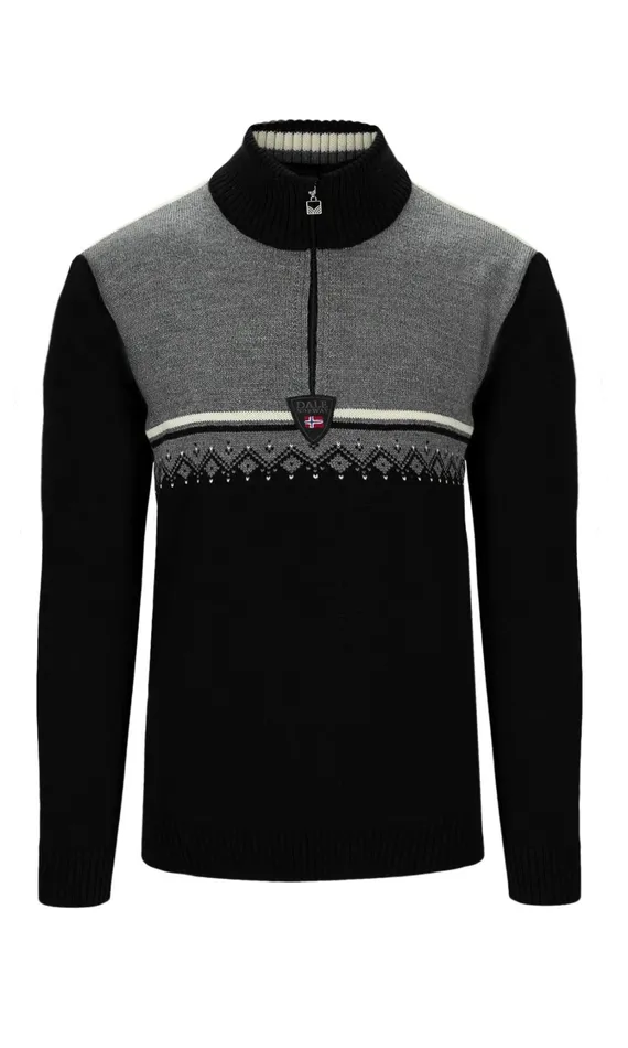 Men Dale Of Norway Halfzip Lahti Knit Sweater
