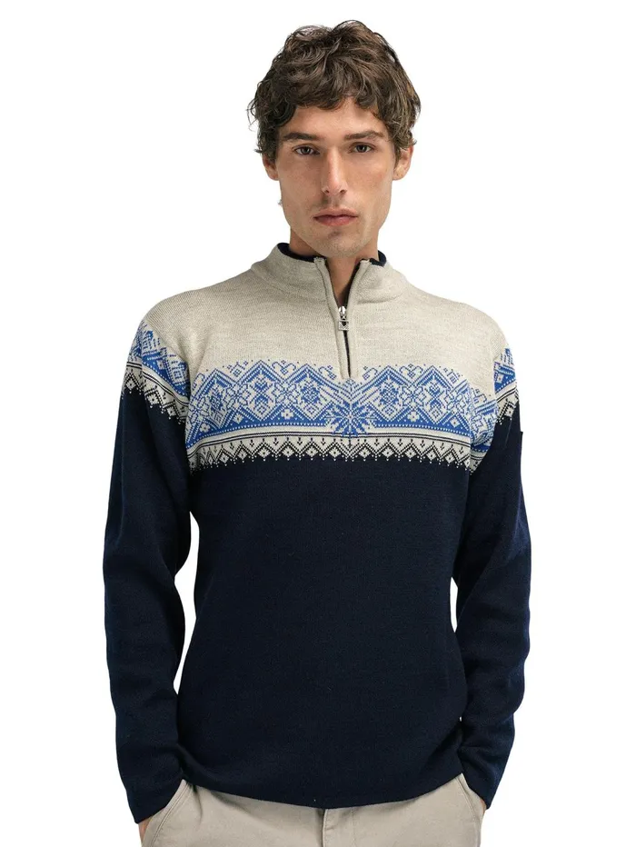 Men Dale Of Norway Halfzip Moritz Sweater 8211 Merino Wool