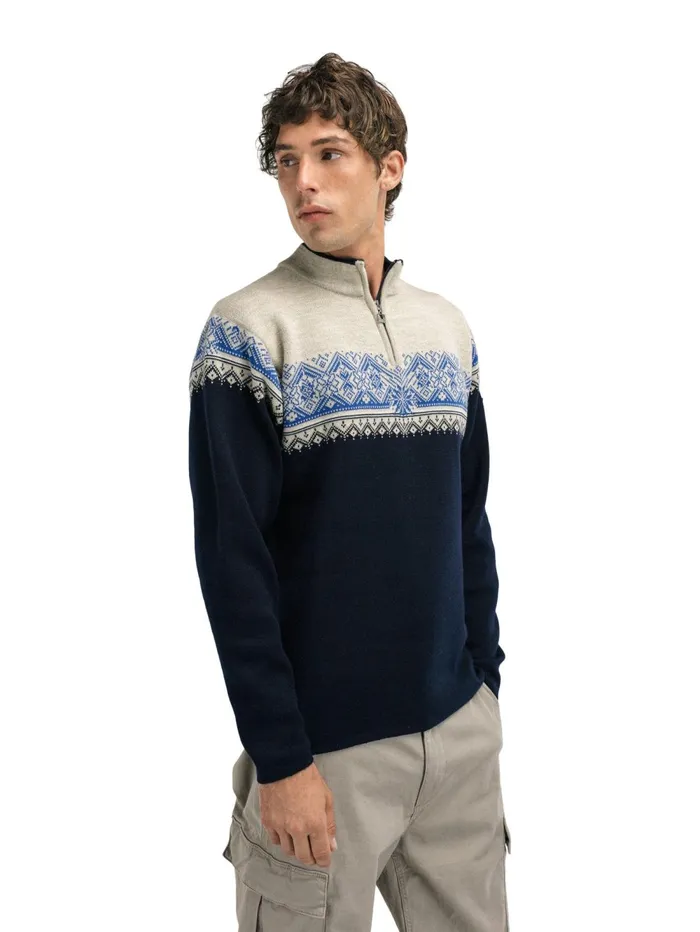 Men Dale Of Norway Halfzip Moritz Sweater 8211 Merino Wool