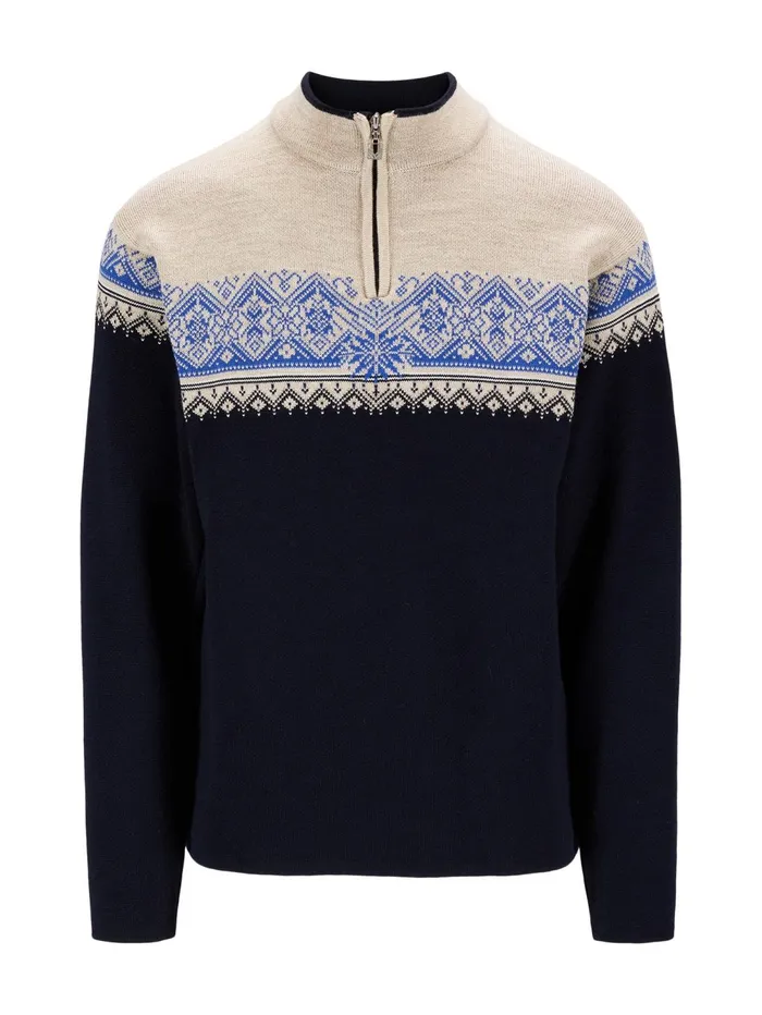 Men Dale Of Norway Halfzip Moritz Sweater 8211 Merino Wool