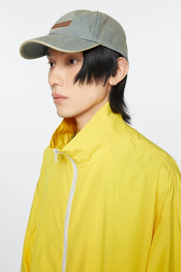 Men Denim Cap Bluebeige Acne Studios Hats