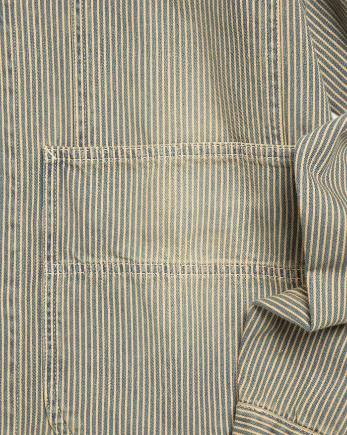 Men Farm Jacket Blue Multi YMC Suiting