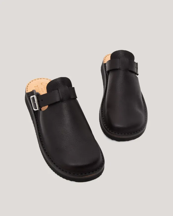 Men Fracap X YMC Men039s Sabot Mules Black YMC Sandals