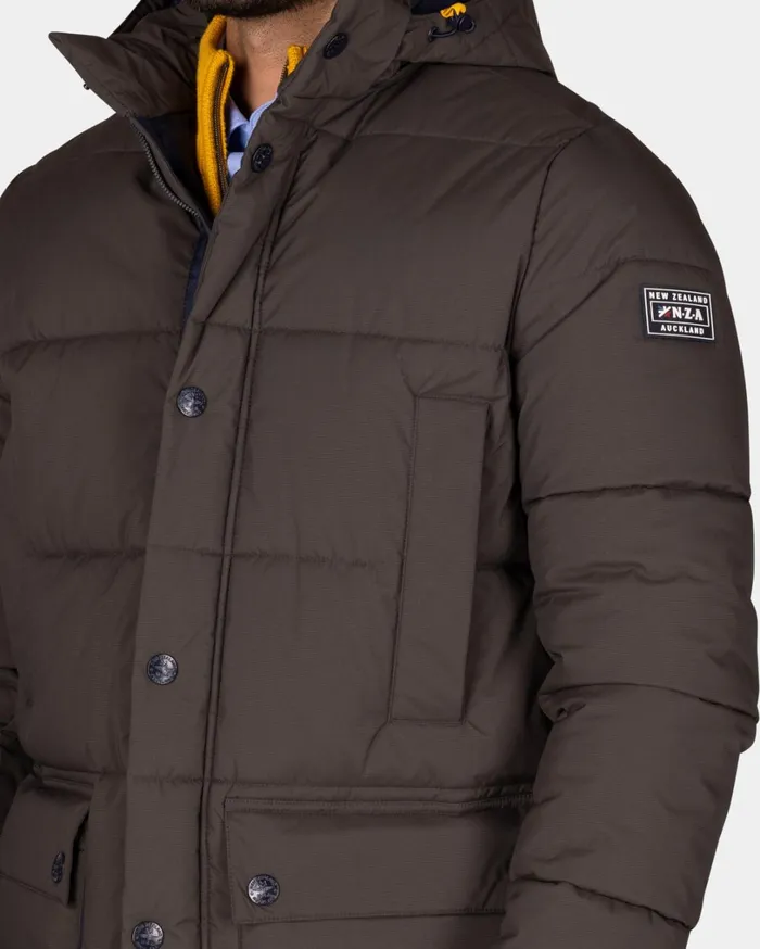 Men Jackets NZA New Zealand Auckland Dark Brown Quilted Jacket 8211 Dark Mocca Men Jackets NZA New Zealand Auckland Dark Brown Quilted Jacket 8211 Dark Mocca