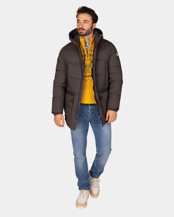 Men Jackets NZA New Zealand Auckland Dark Brown Quilted Jacket 8211 Dark Mocca Men Jackets NZA New Zealand Auckland Dark Brown Quilted Jacket 8211 Dark Mocca