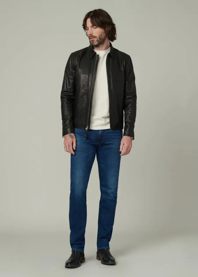 Men Jackets Outerwear Joe039s Jeans REFINED LEATHER MOTO Black