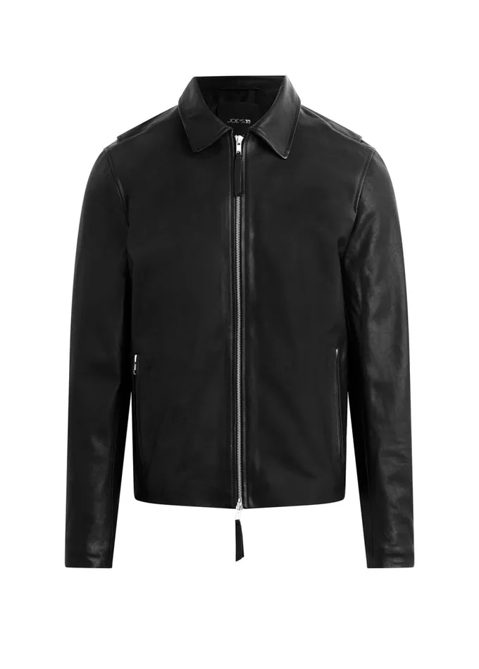 Men Jackets Outerwear Joe039s Jeans REFINED LEATHER MOTO Black