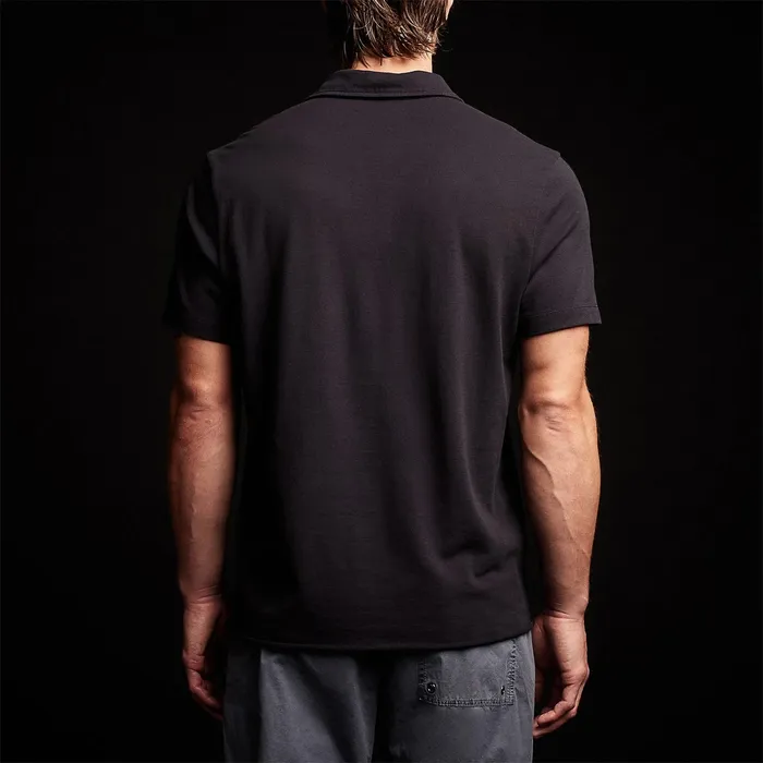 MEN James Perse POLOSNOVELTY TOPS Crisp Cotton Terry Polo French Navy