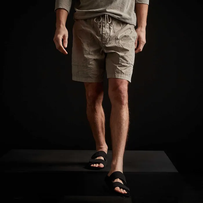 MEN James Perse SHORTS Rip Stop Short Mineral Pigment