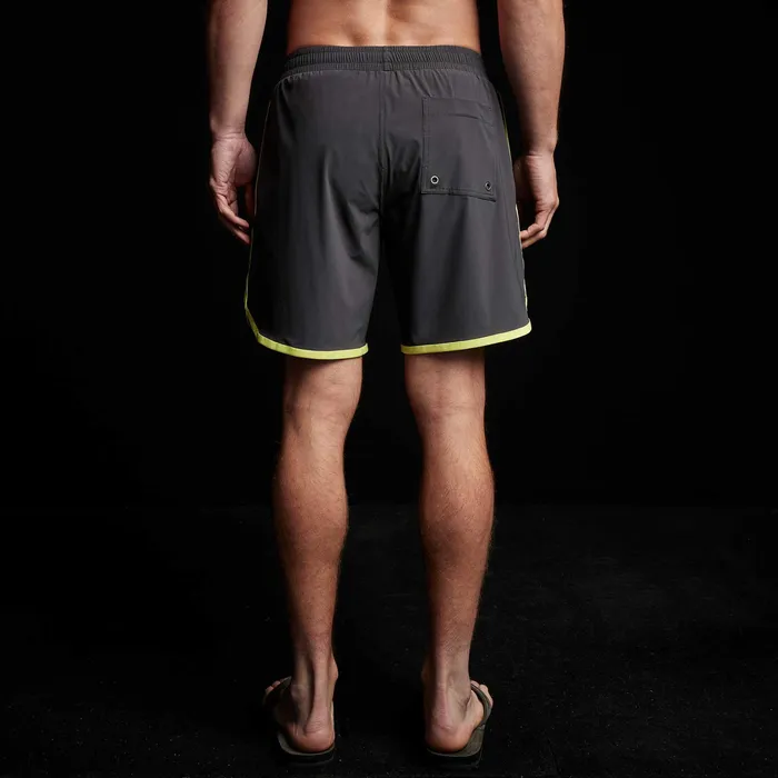 MEN James Perse SHORTS YOSEMITE Curved Hem Board Short Carbonneon