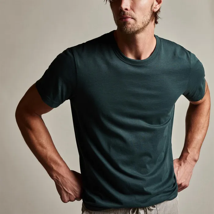 MEN James Perse TSHIRTS Brushed Lotus Crew Canopy