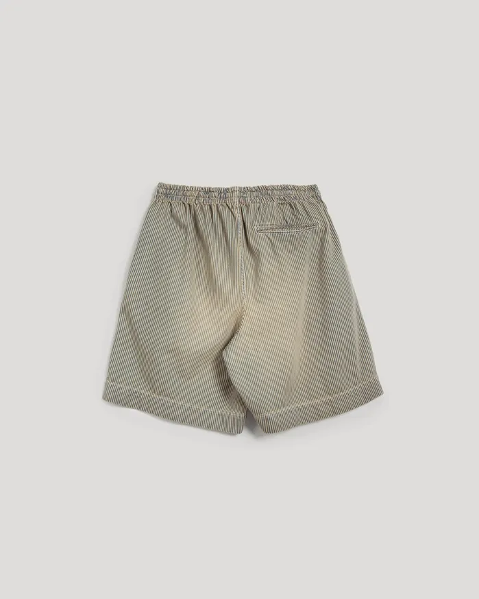 Men Jay Short Blue Multi YMC Trousers and Shorts