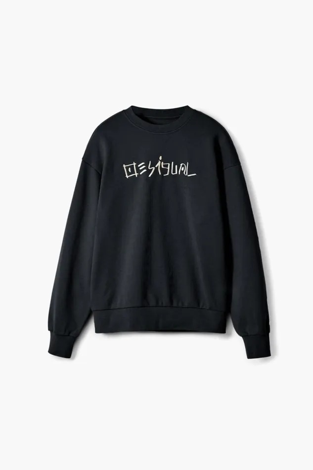 Men Jumpers And Sweatshirts Desigual Sweatshirt Japan Magazine Knit