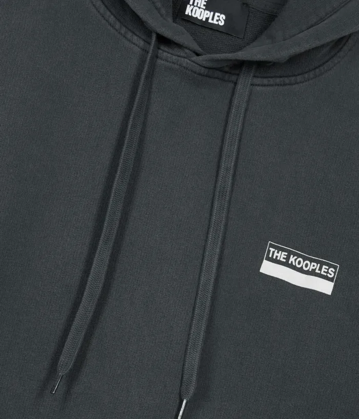 Men Knits and Tees THE KOOPLES Black 100 Wild Serigraphy Sweatshirt Men Knits and Tees THE KOOPLES Black 100 Wild Serigraphy Sweatshirt