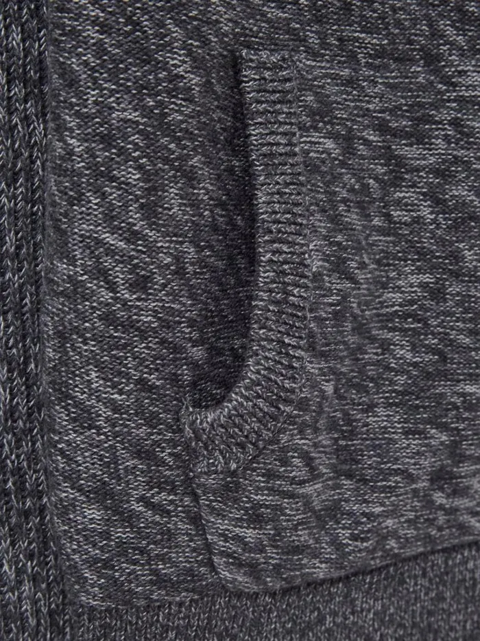 Men KNITWEAR White Stuff Lakewood Zip Neck Jumper Dark Grey Men KNITWEAR White Stuff Lakewood Zip Neck Jumper Dark Grey