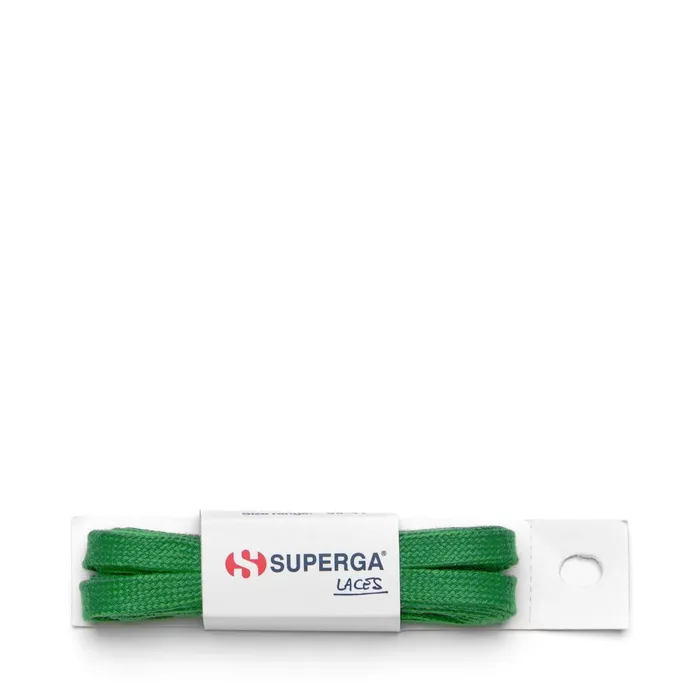 Men LACES Unisex COLOR LACES Laces GREEN FERN Superga Shoe Laces