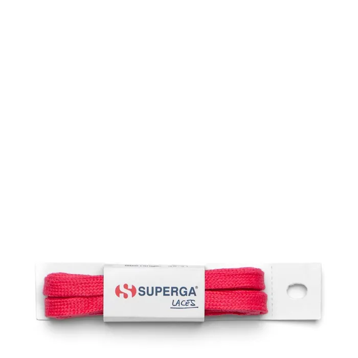 Men LACES Unisex COLOR LACES Laces TOTAL CORAL FLUO Superga Shoe Laces