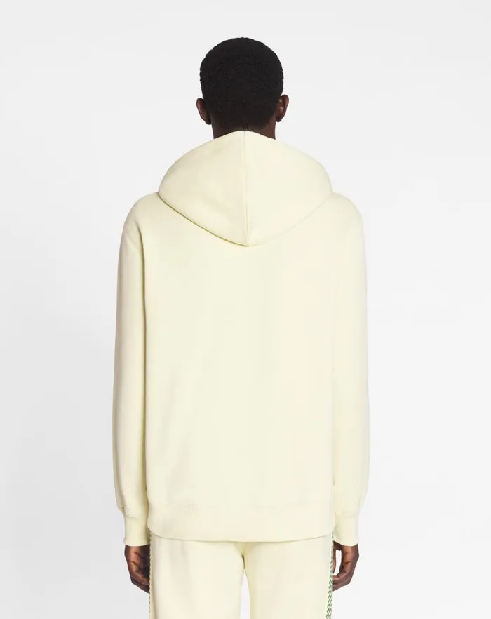 Men Lanvin Knitwear and Sweatshirts Lanvin Curb Lace Loosefit Hoodie Quartz Men Lanvin Knitwear and Sweatshirts Lanvin Curb Lace Loosefit Hoodie Quartz
