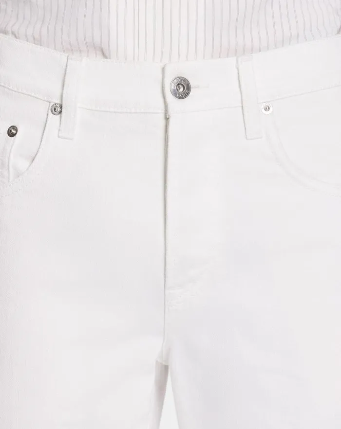 Men Lanvin Pants and Shorts Straightleg Denim Pants Optic White