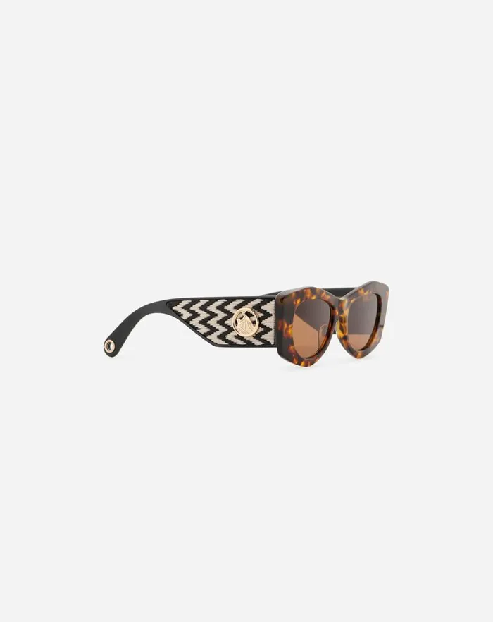 Men Lanvin Sunglasses Curb Sunglasses Dark Brown