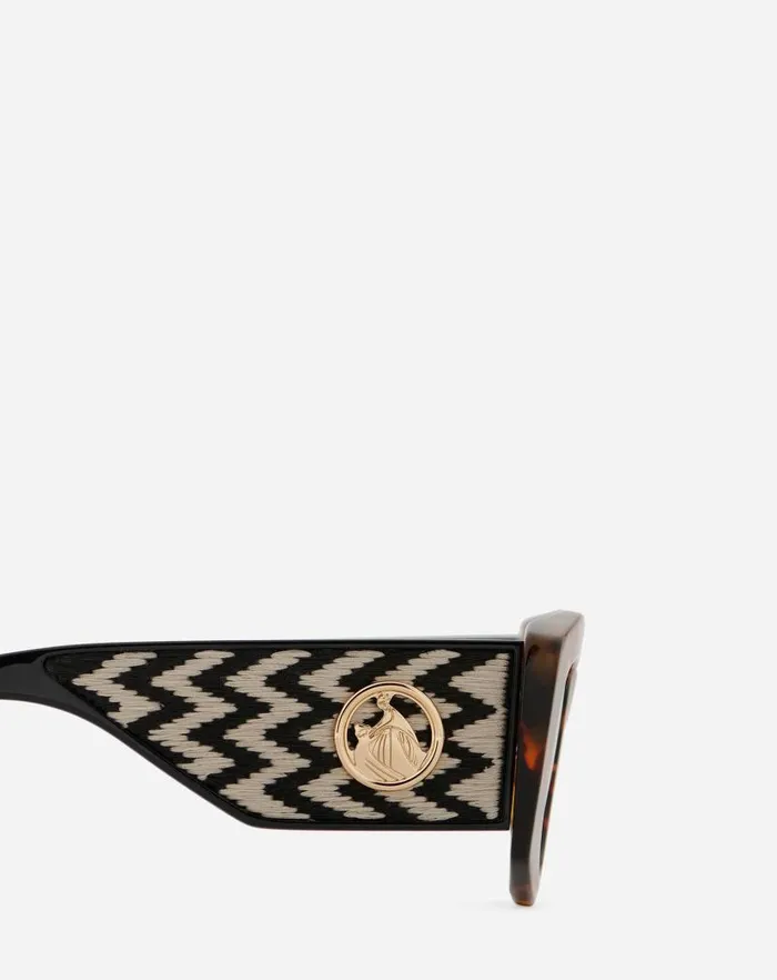 Men Lanvin Sunglasses Curb Sunglasses Dark Brown