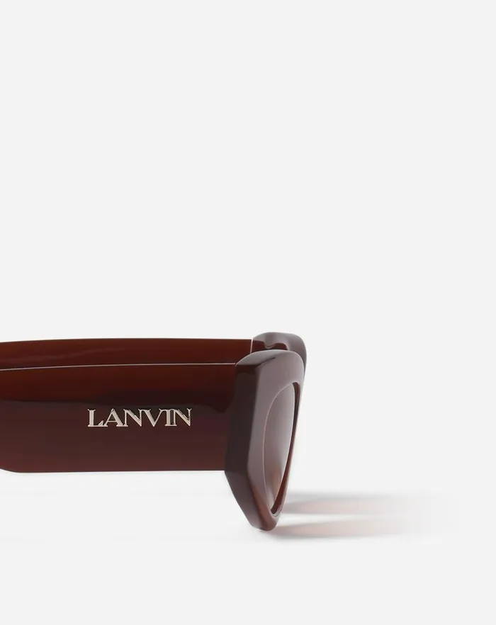 Men Lanvin Sunglasses Lanvin Logo Sunglasses Browncherry Men Lanvin Sunglasses Lanvin Logo Sunglasses Browncherry