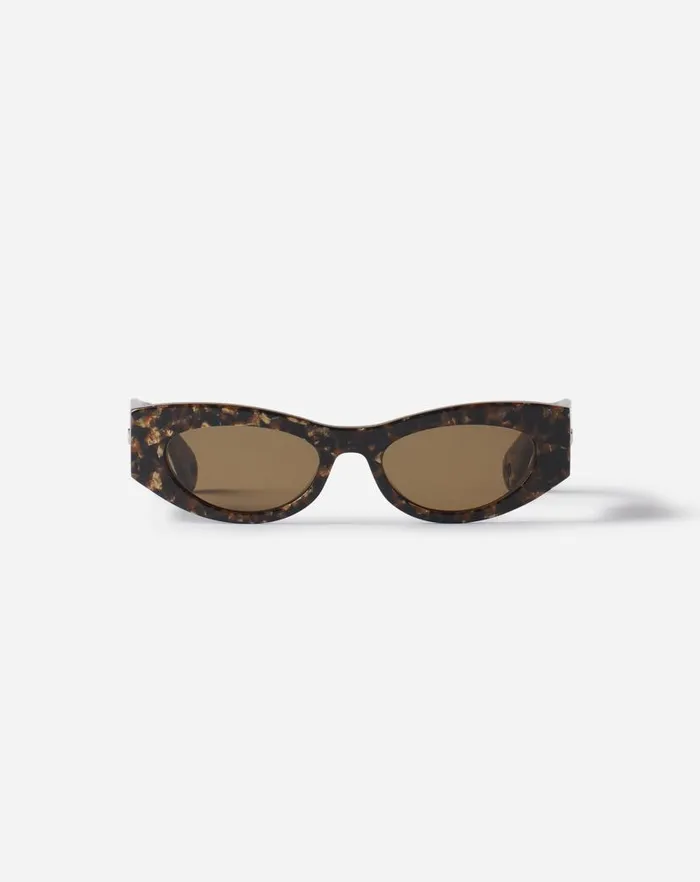 Men Lanvin Sunglasses Lanvin Logo Sunglasses Goldbrown