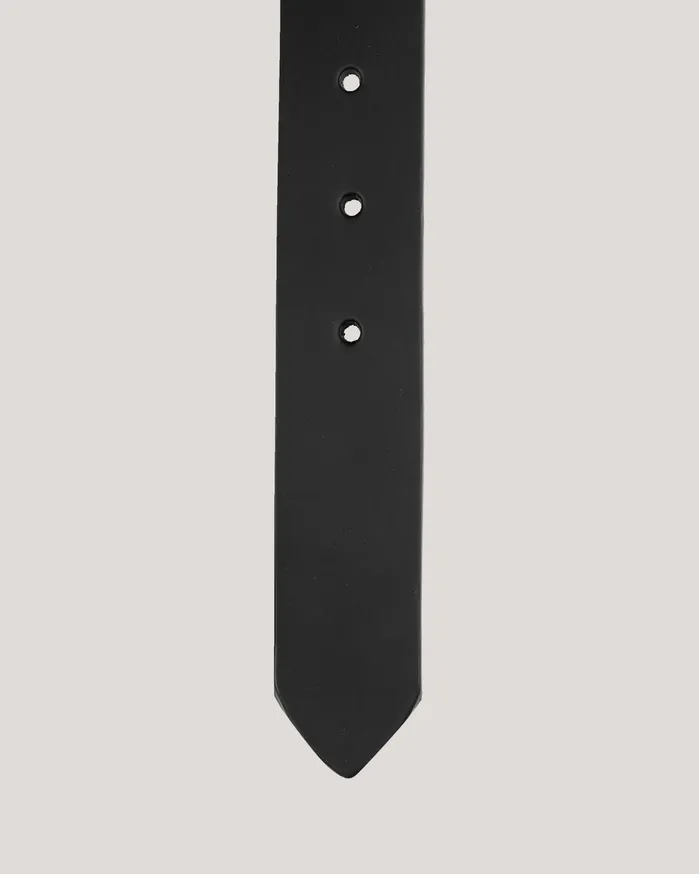Men Leather Belt Black YMC Belts
